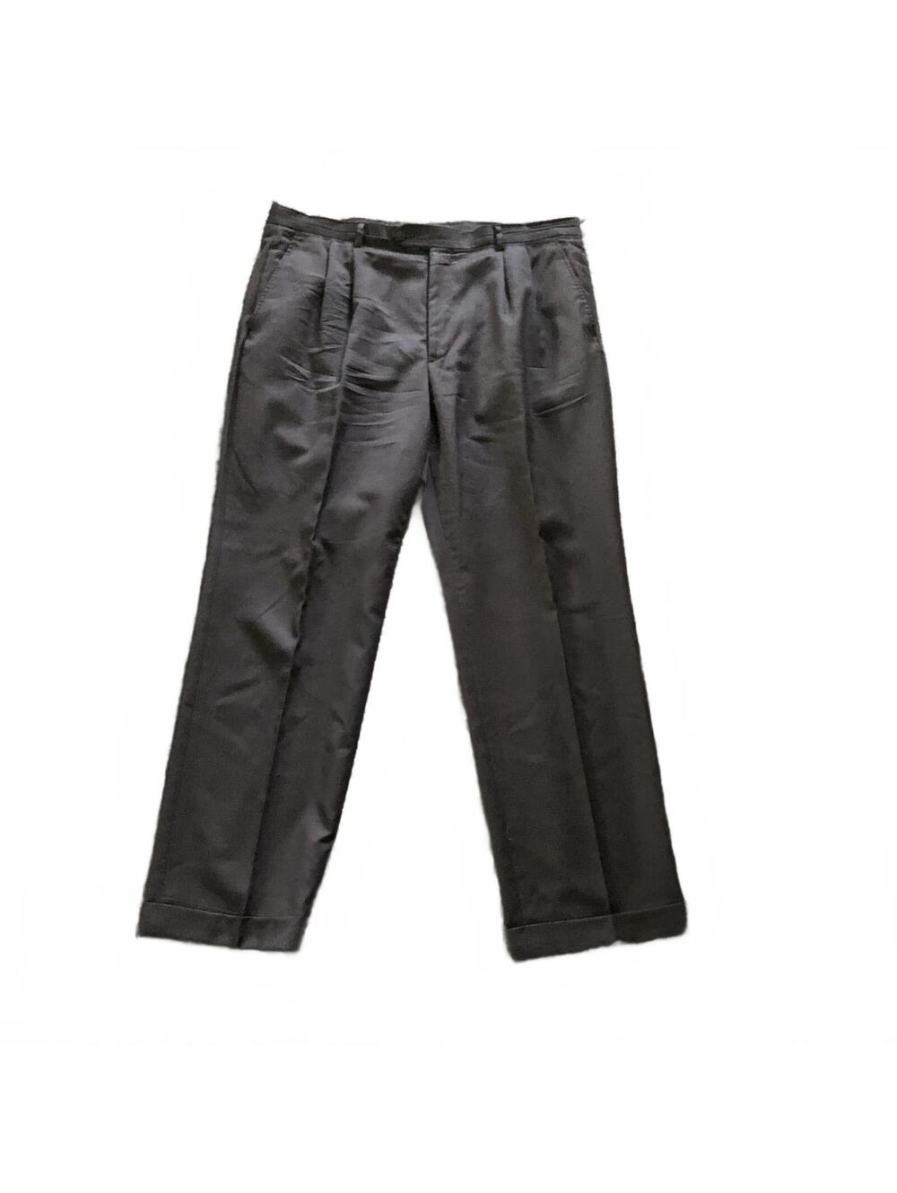 Stafford Men's Dress Pants Black Classic Fit 38x32